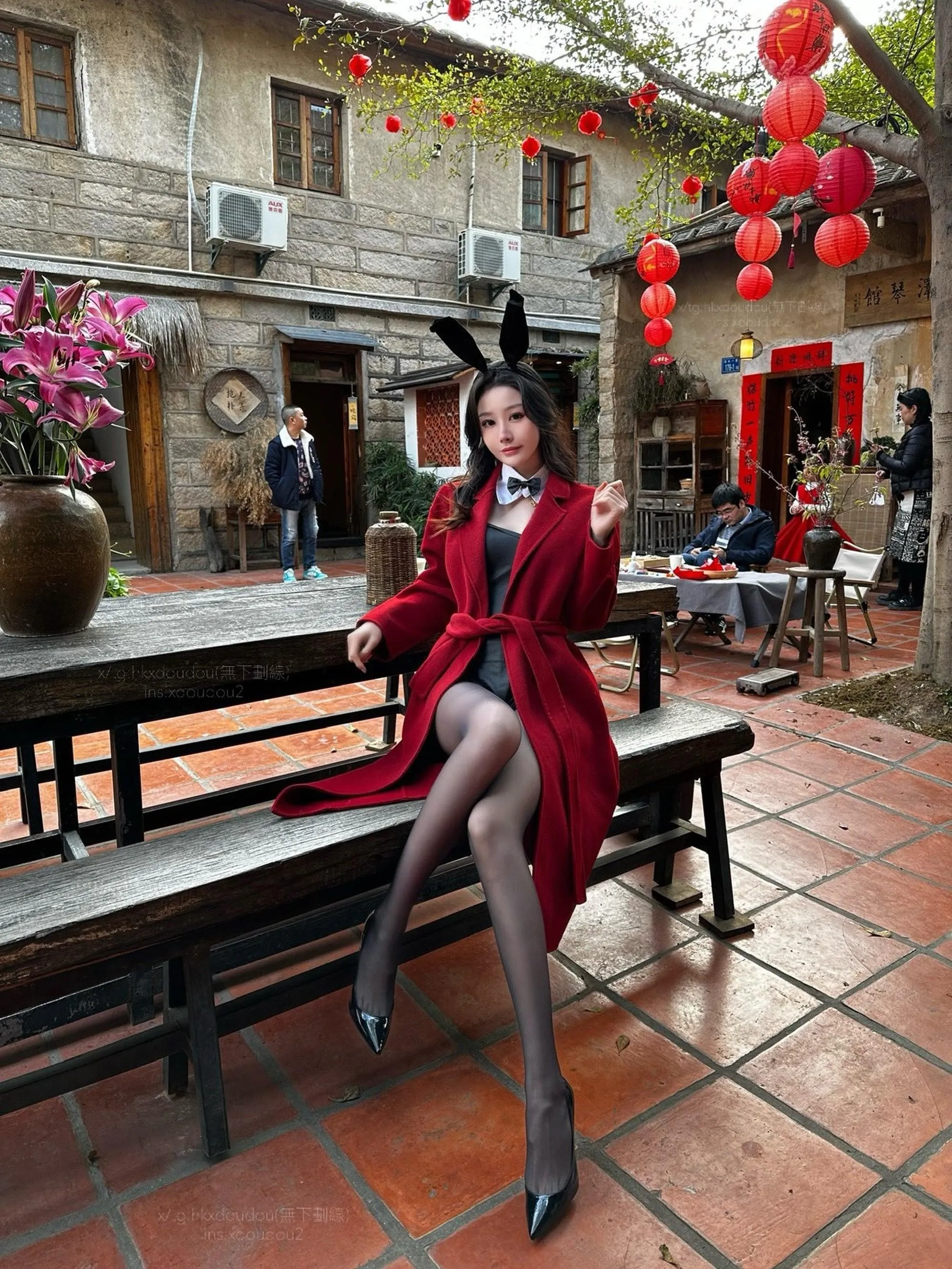 是小逗逗 – NO.007 30粉丝著名美团外卖媛网红模特 全量资源 极品露脸大长腿顶级露出专家 [309P]插图8
